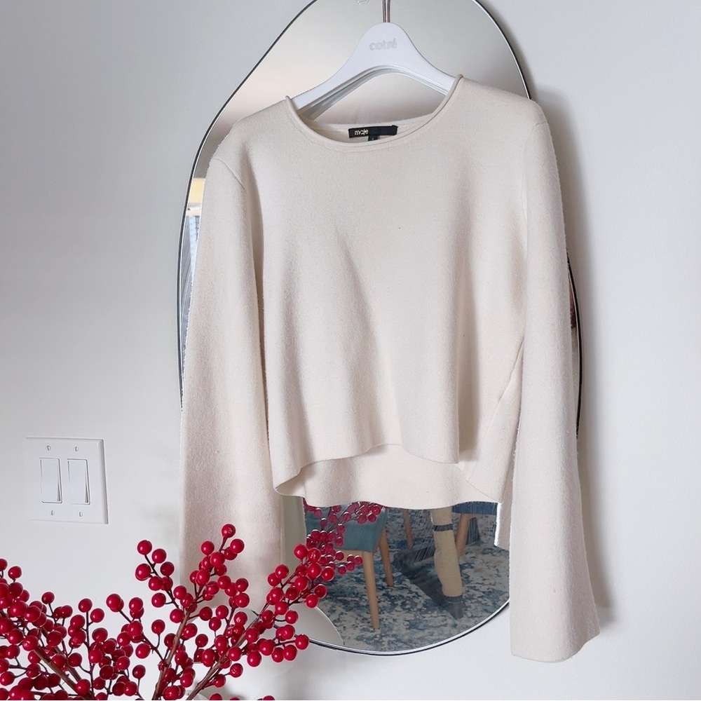 Maje - Women Modern Minimalist Sweater Size M